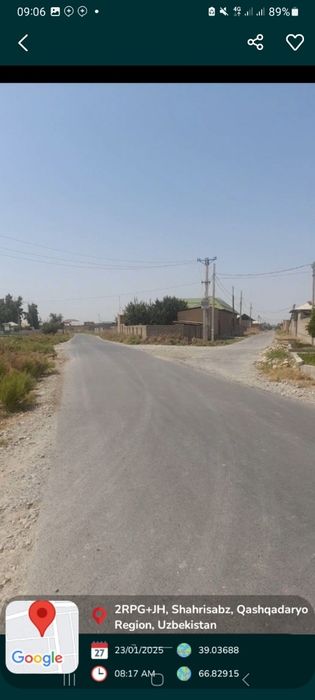 Uy Yashil diyor Gulsaroy kucha  mahallasi Karopka xolatda