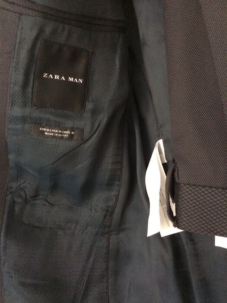Costum Zara. Sacou + pantalon.
