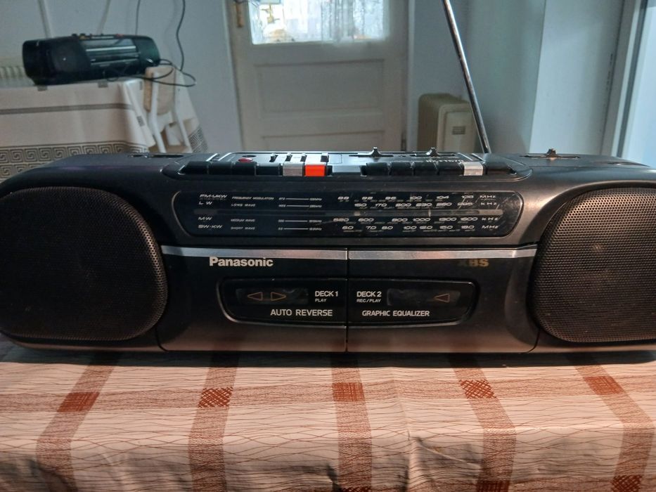 Radiocasetofon Panasonic