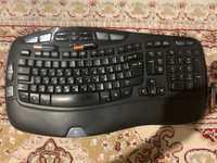 Беспроводная клавиатура с мышкой Logitech