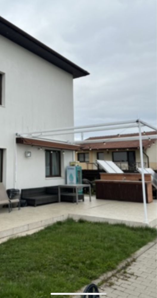 Pergola retractabila, electrica 5*5 m