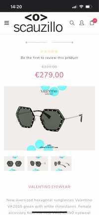 VALENTINO оригинални очила