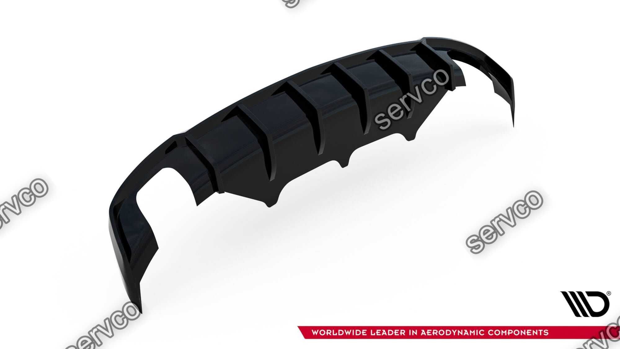 Difuzor bara spate Audi A7 S-Line C7 10-14 v12 - Maxton Design