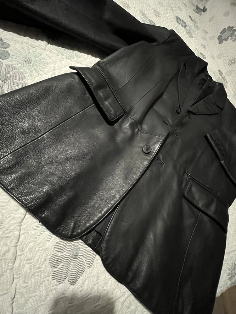 Мъжко кожено яке XL