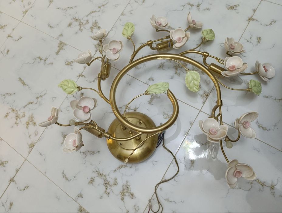 Люстра(Бара) из латуни