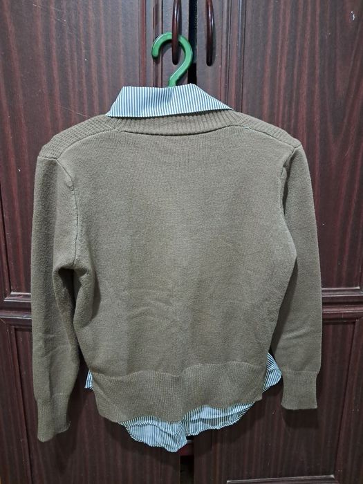 Кардиган и рубашка