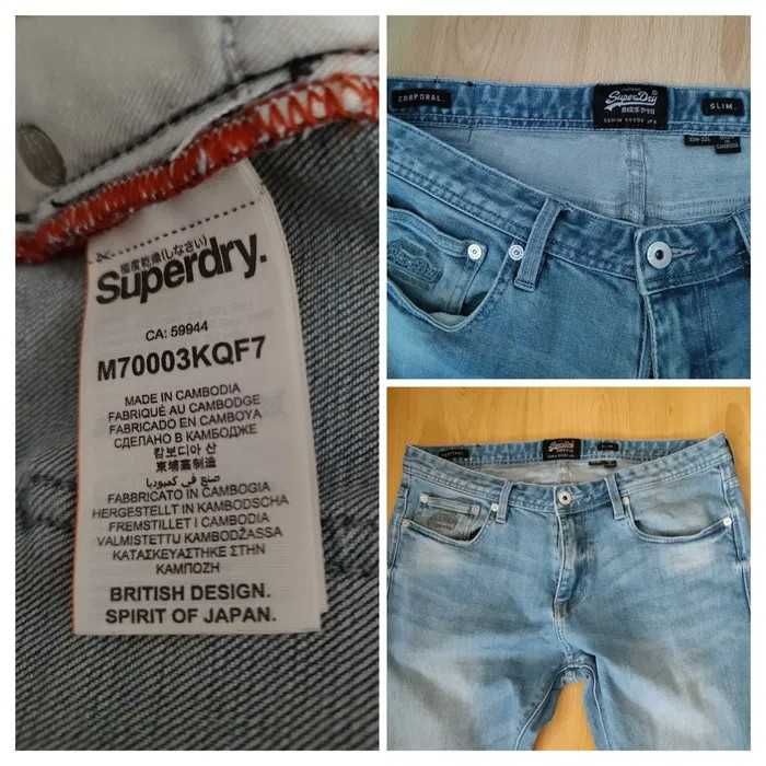 Superdry 33/32, Nudie jeans 33/34