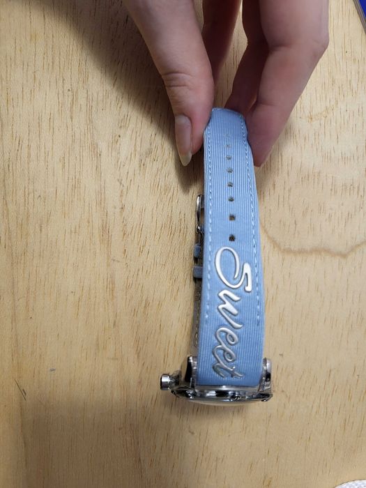 Ceas Solo Tempo Sweet Years, curea din material textil și piele