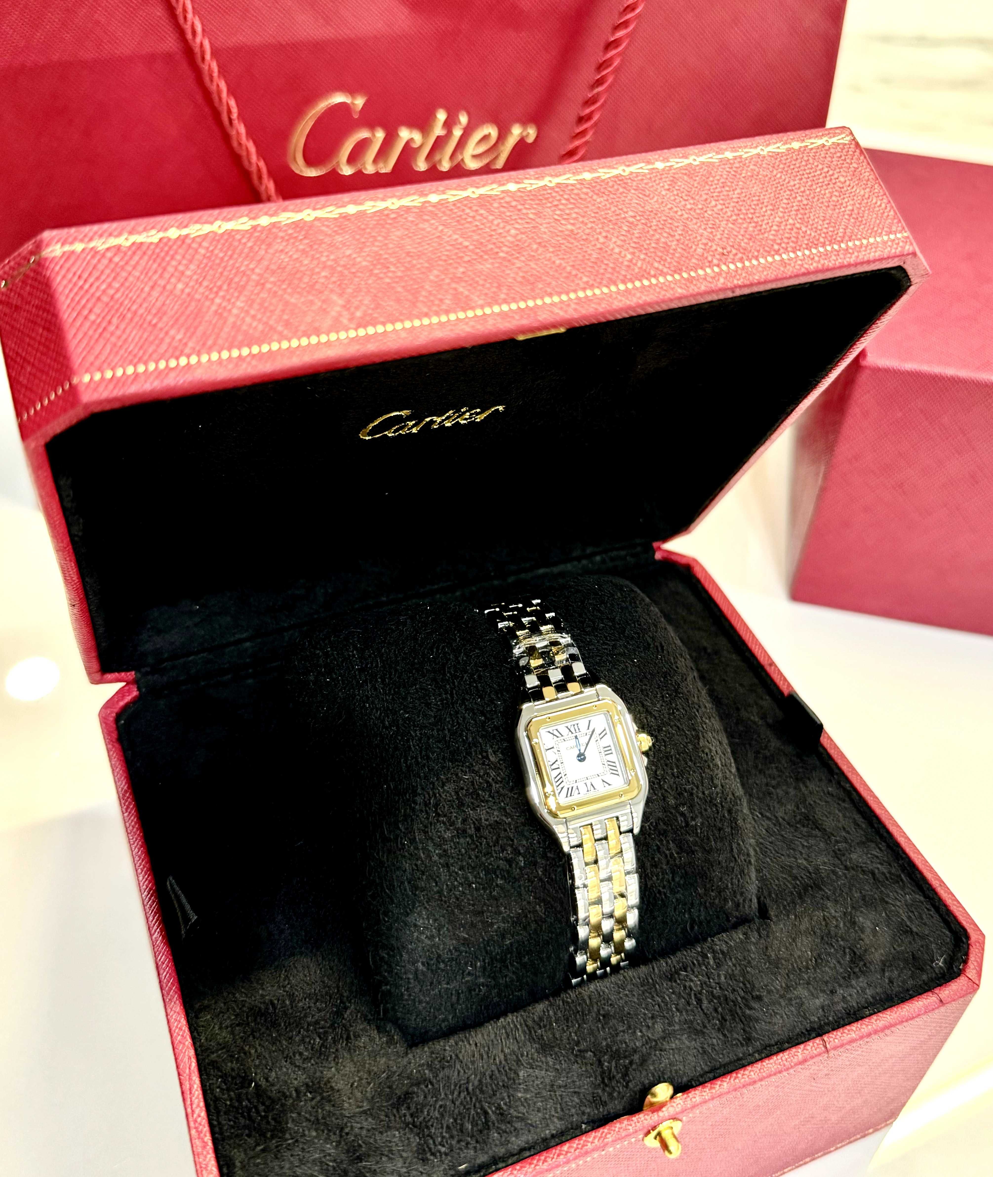 Дамски Cartier Panthere сребрист златен