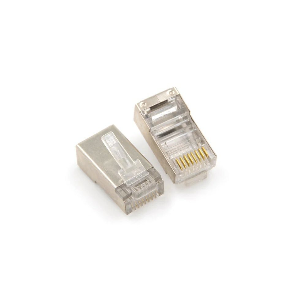 Коннекторы RJ45 UTP, FTP, Cat 5E (50 шт). Алматы