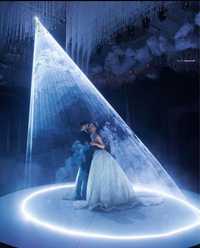 Эффект золушки лазерное шоу дым холодный фонтан фейерверк свечи сердце