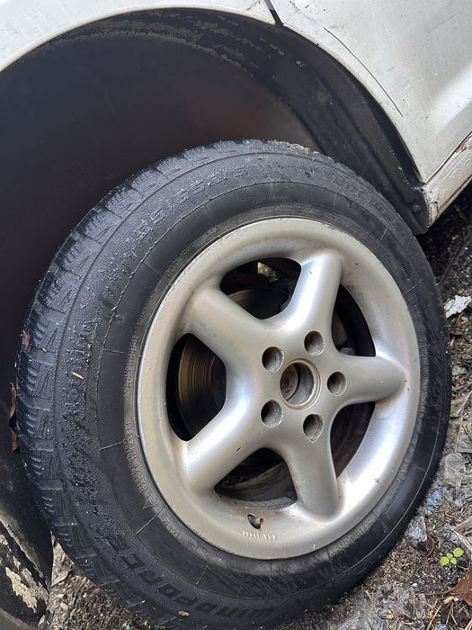 Джанти 15 5х112 с две зимни гуми