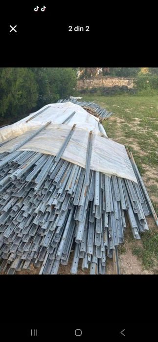 Stalpi spalieri metalici pentru vie