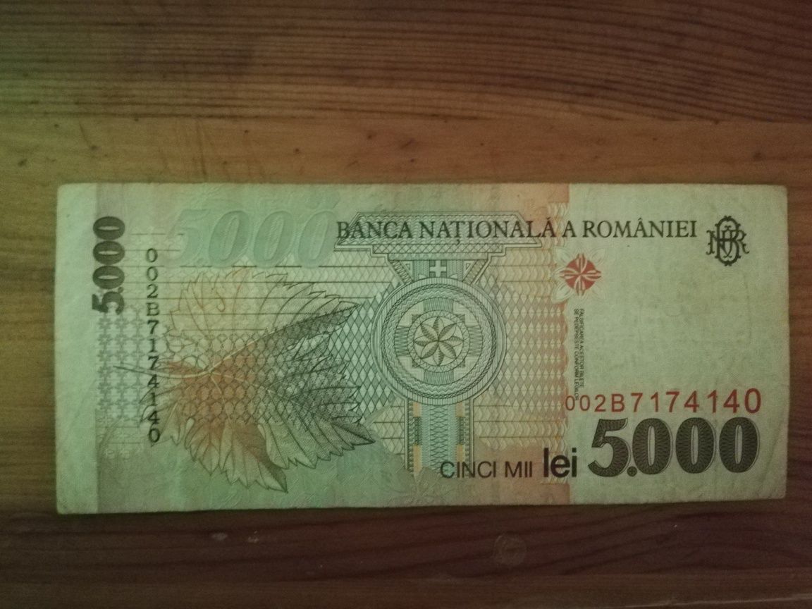 5000 lei din 1998