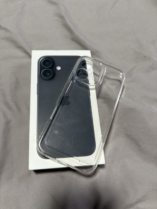 Коробка и чехол iphone 16