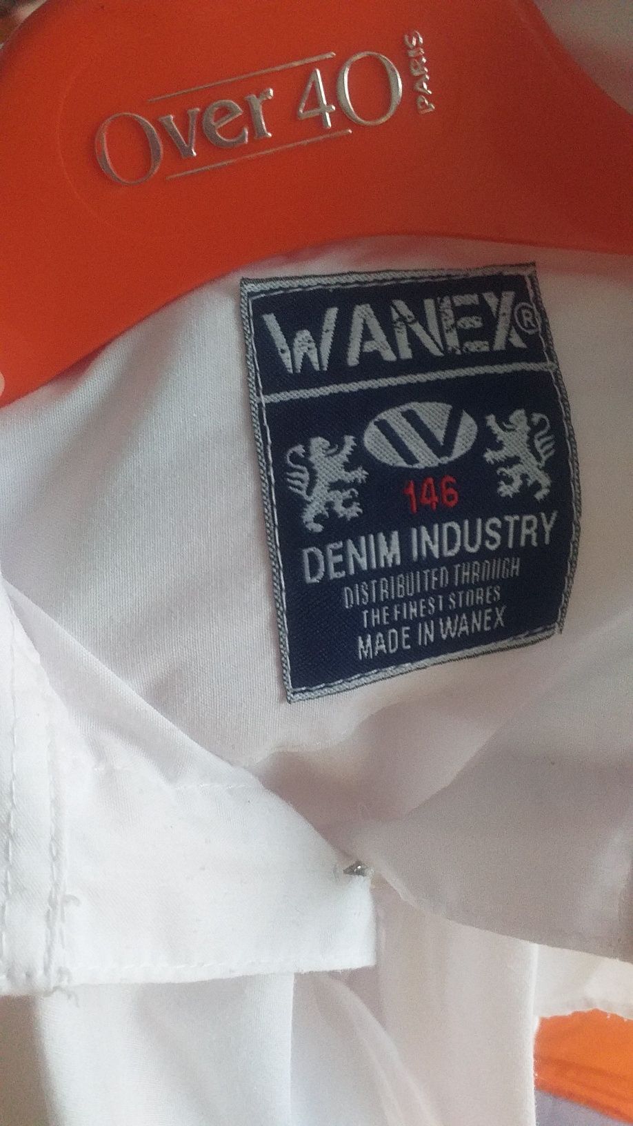Рубашка школьная в идеальном состоянии ,9 -11лет Wanex