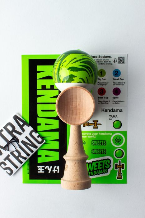 Sweets kendama verde si albastra