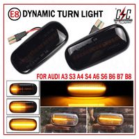 Semnalizari laterale SMOKE dinamice Led Audi A3 8P A4 B6 7 B8 A6 A8 TT