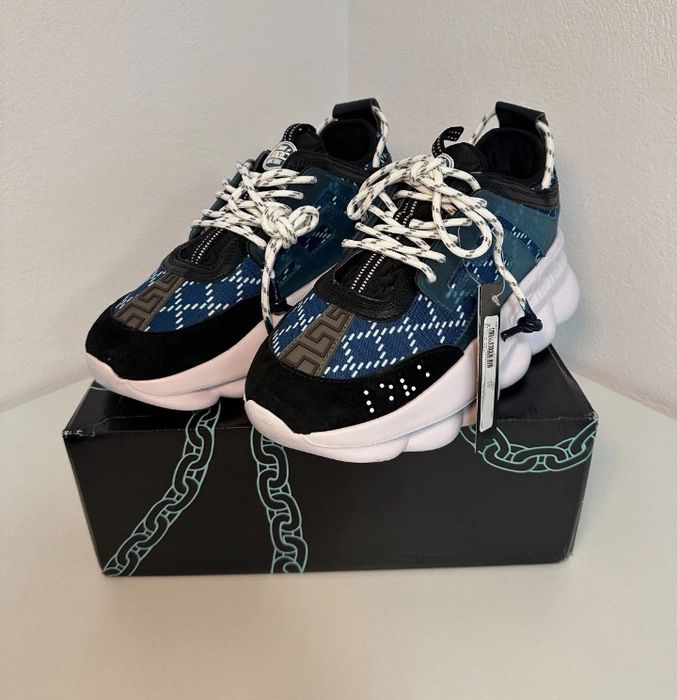 Adidași Versace Blue chain. Full box