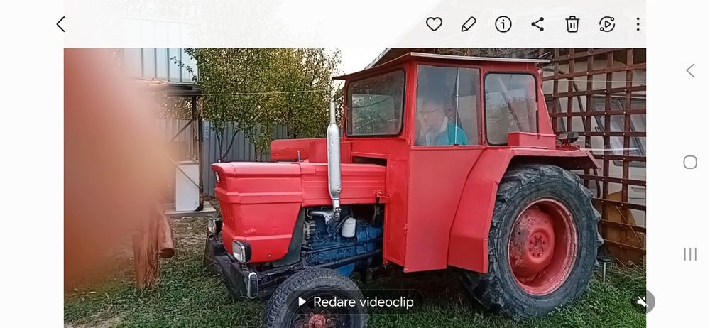 Tractor "Ford"cu motor UTB 445 , 45 cai ,3 pistoane ,in perfecta stare