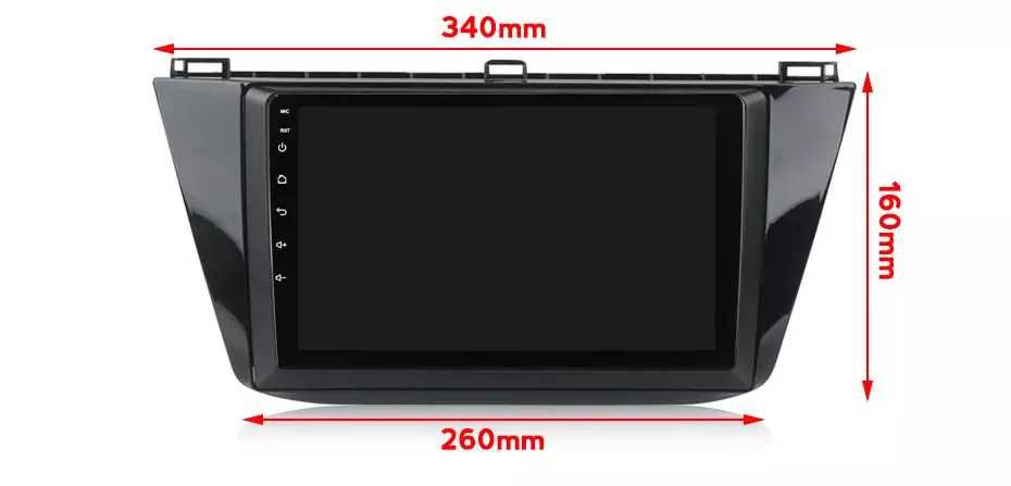 Navigatie Android 14 VW Tiguan 2017 +  YouTube CarPlay + CAMERA
