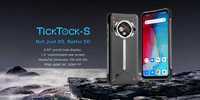 Unihertz TickTock-S 5G IP68 Удароустойчив Смартфон с 2 дисплея 8+256GB