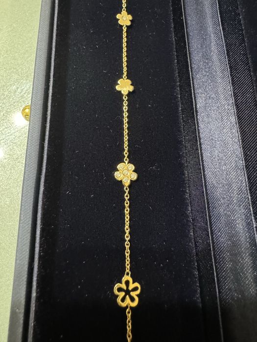 Bratara Aur 18k cu Diamante Ole Lynggaard originala