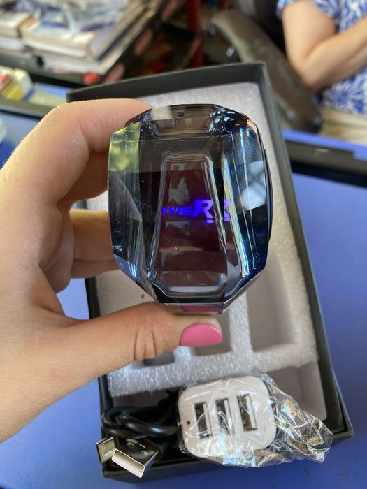 Топка за скоростен лост R Type светеща