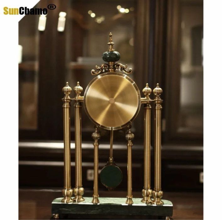 Настольные часы винтажные 40 см