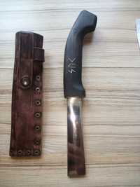 Нож ръчна изработка с кожена кания