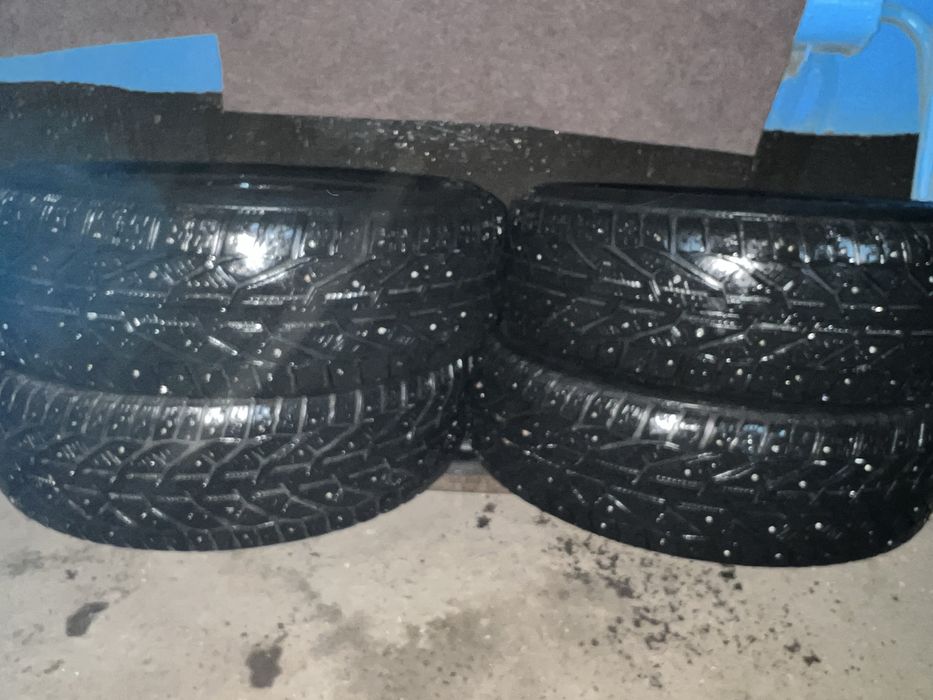 Прода резину б/у  зимняя мишлен