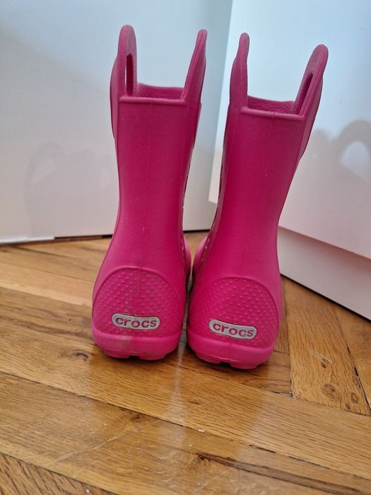Crocs гумени ботушки за момиче, размер 30-31
