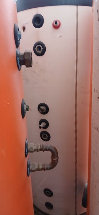 Boiler 500 l cu 2 serpentine