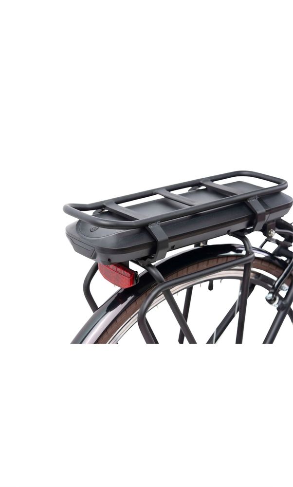 Електрически мъжки трекинг велосипед Schiano E-Ride 28'' 374.4Wh черен