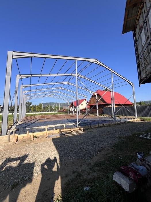 Vând hale metalice Structuri confecționat la comandă