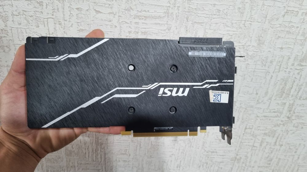 RTX 2080 8GB MSI в идеальном состоянии
