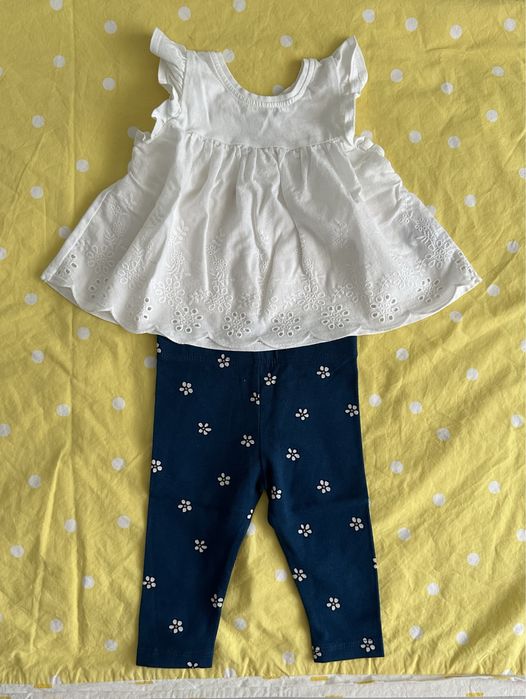 Lot 3 seturi x 2 piese Carter’s & Next, fetite 3-6 luni - ca noi