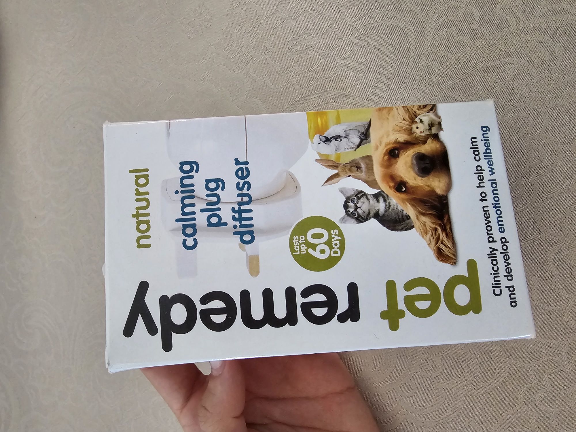 Difuzor de priza pentru spray de calmare (ptr animale)