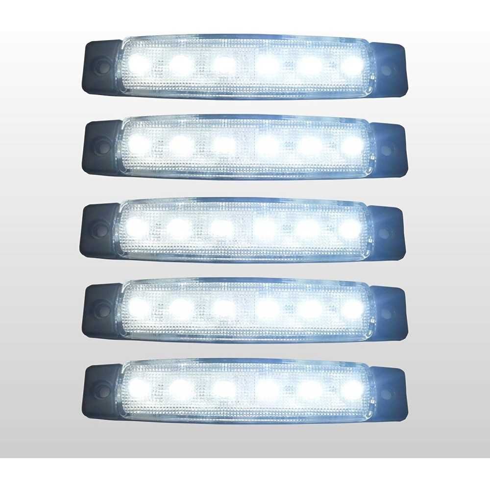 LED Диодни габарити 6 SMD - 3 цвята 12 - 24V