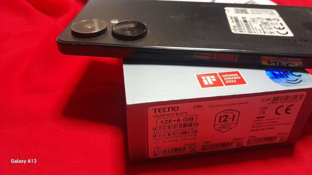 Tel nomi: TECNO CAMON 19