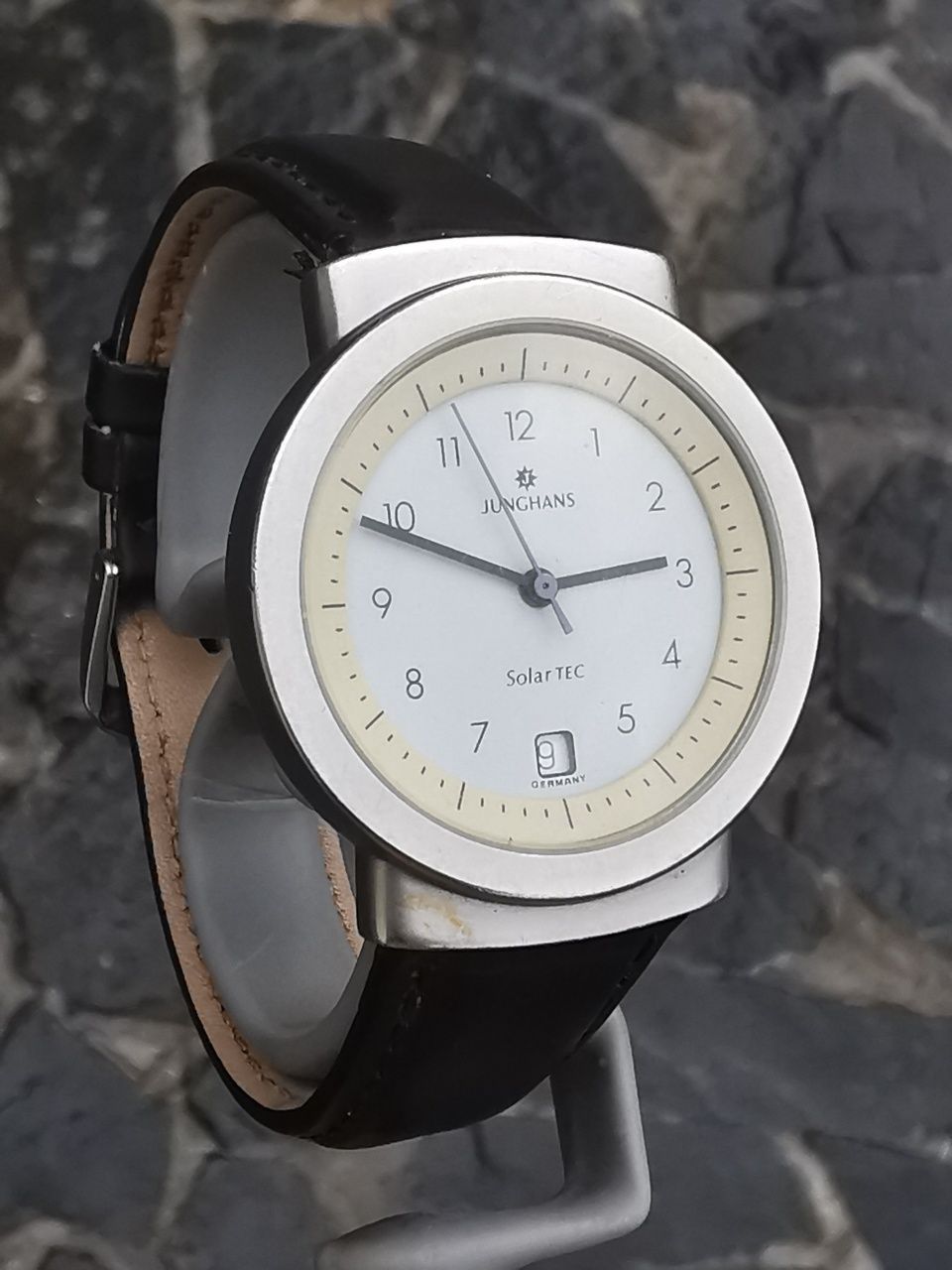 Ceas Junghans Solar Tec - Quartz Ronda 5 rubine - 34*39 mm