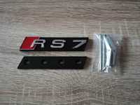 Предна решетка сребриста емблема Audi Ауди RS7