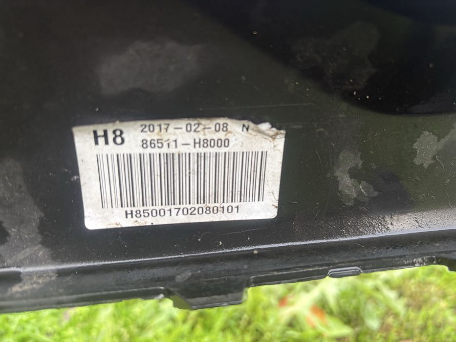 Предна броня за Киа Рио 4 / KIA Rio IV след 2016 -