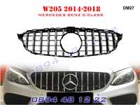 Предна Решетка GT Mercedes C W205 ГТ Мерцедес Ц В205 14-18г AMG АМГ