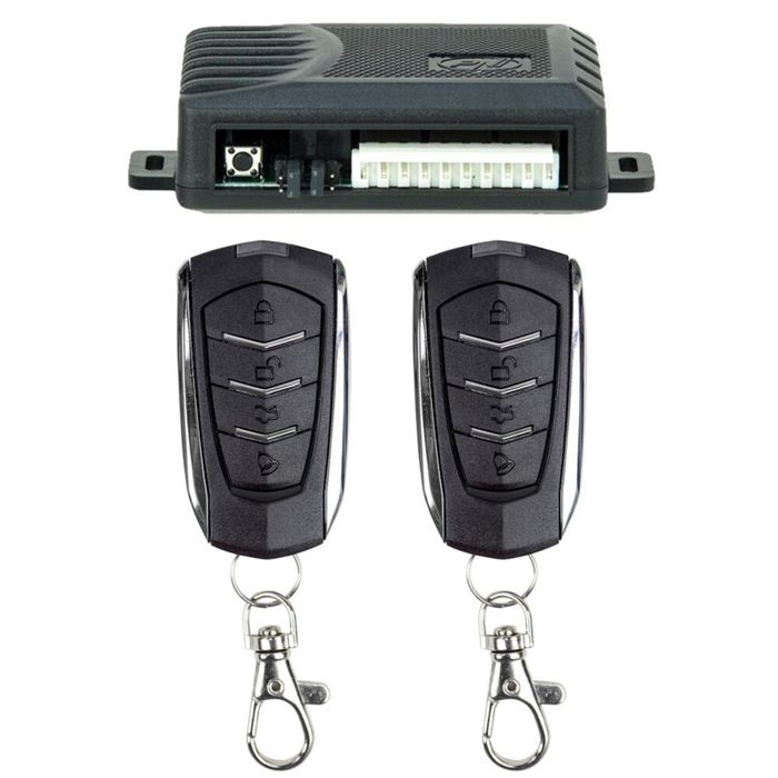 Închidere centralizată auto – cu 2 telecomenzi, universală.