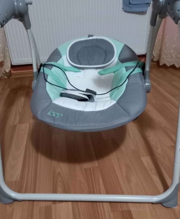 Căruț 3 in 1, leagan elelctric, suport baie bebe si premergator