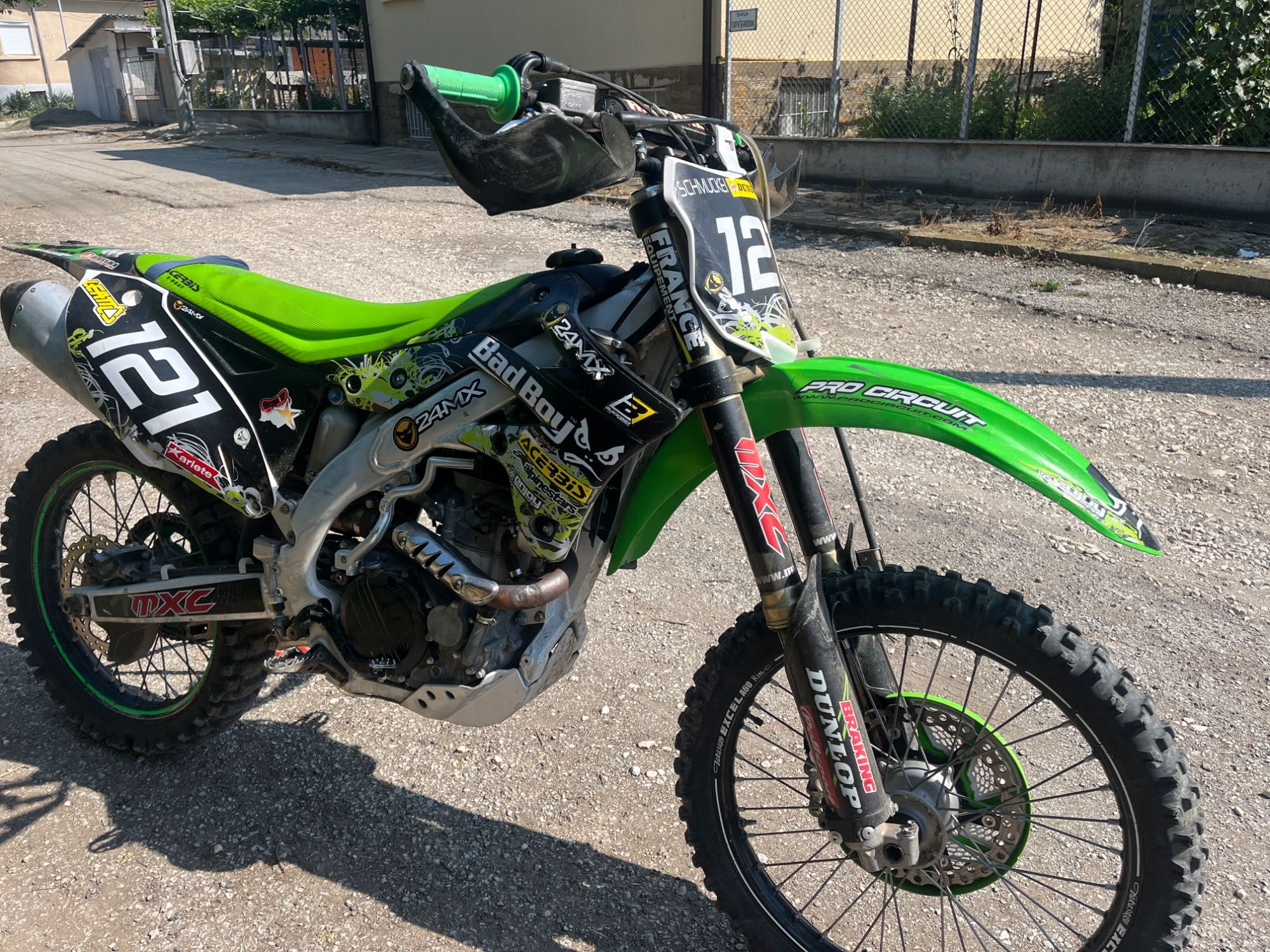 Кросов мотор Кавазаки 450 кубика