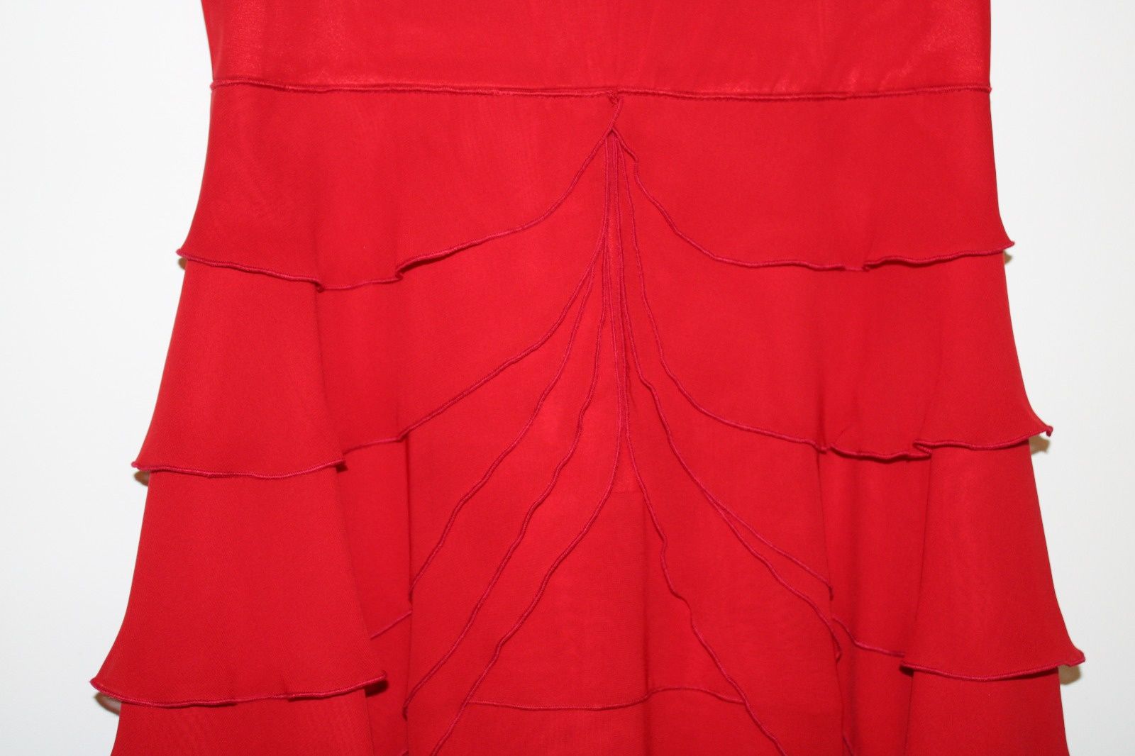 Rochie ocazie roșie mărimea M (talie 86cm)