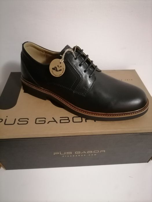 Pantofi noi, gabor,  piele naturala