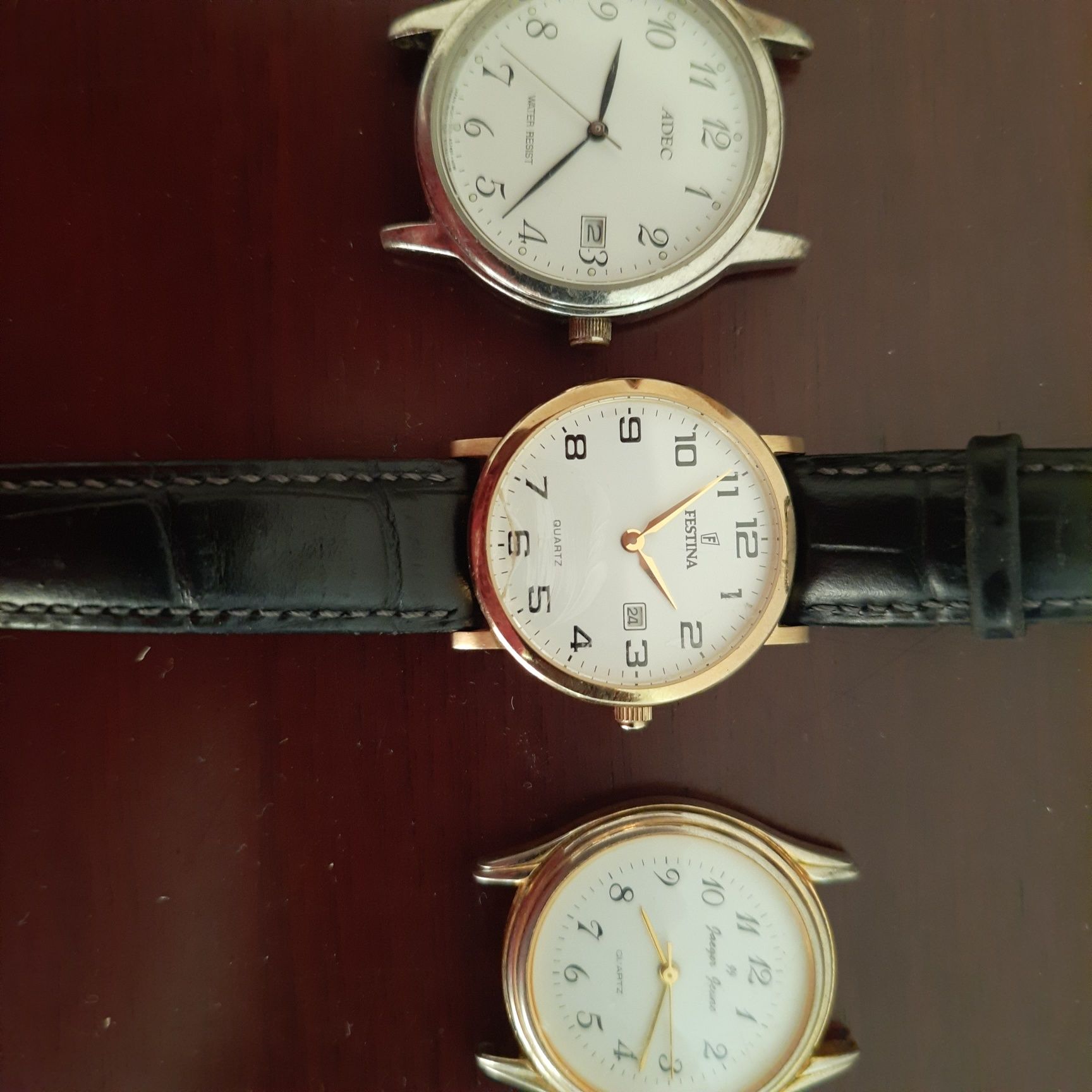 Festina, Adec Citizen, Jaeger Jeune